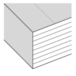 Brossura fresata con copertina flessibile
